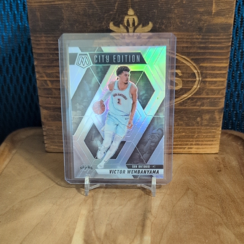 2024-25 Mosaic Victor Wembanyama City Edition Silver Prizm Spurs 🔥🔥🔥